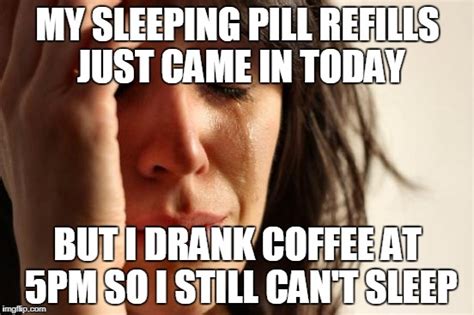 drank coffee at 5pm can't sleep